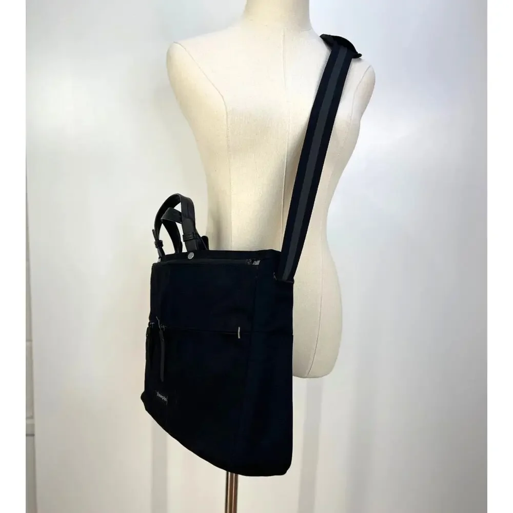 Sherpani Laptop Travel Crossbody Bag Unisex Black Lightweight